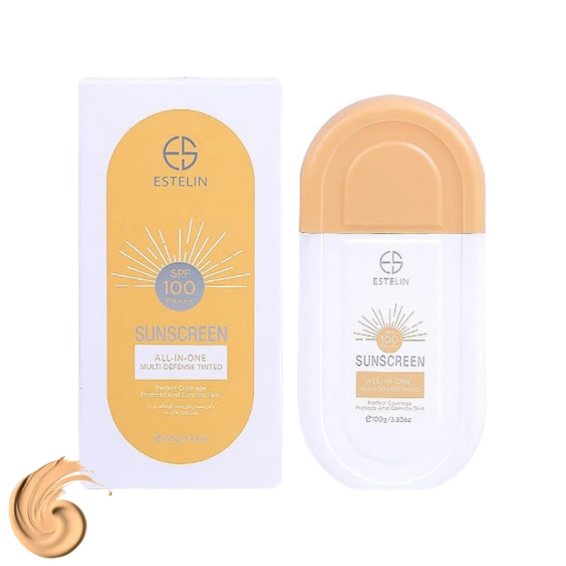 ضد آفتاب رنگی استلین 100ml