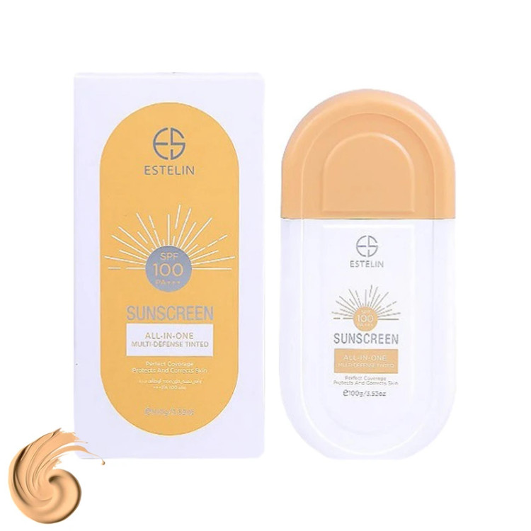 ضد آفتاب رنگی استلین 100ml